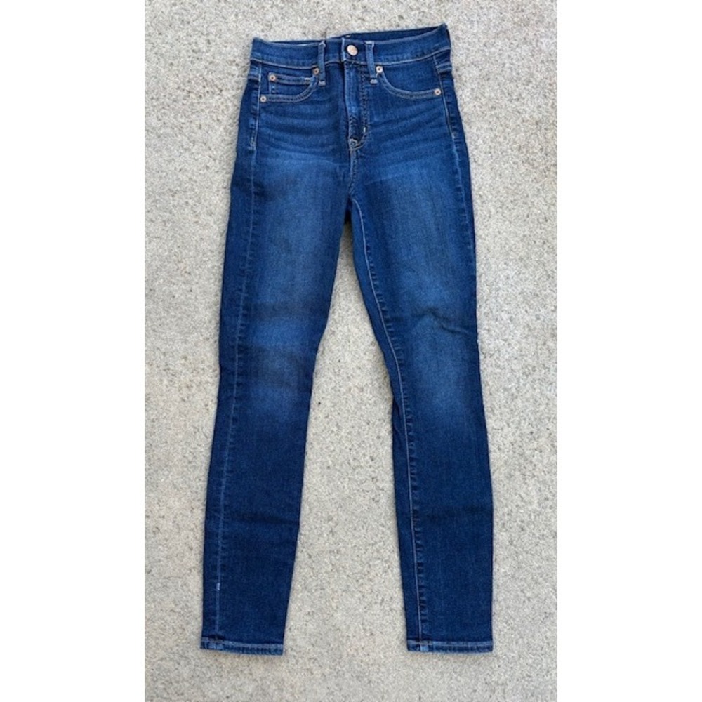 GAP True‎ Skinny High Rise Dark Wash Denim Jeans Women Size 24